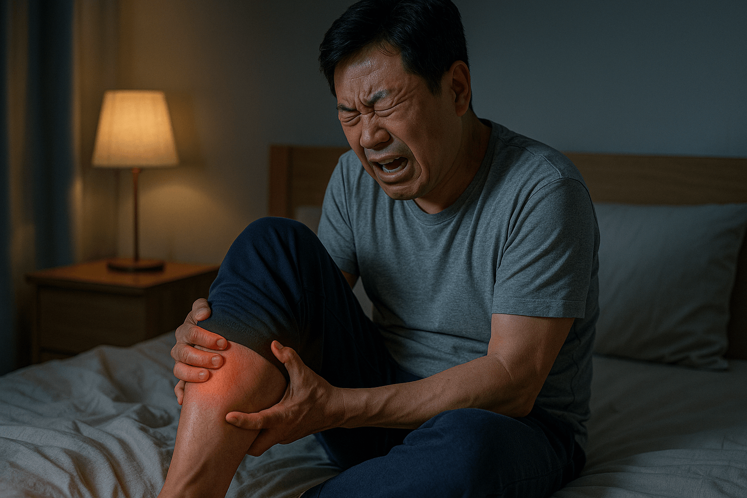 자다가 다리에 쥐가 나는 이유? 원인부터 해결법까지!