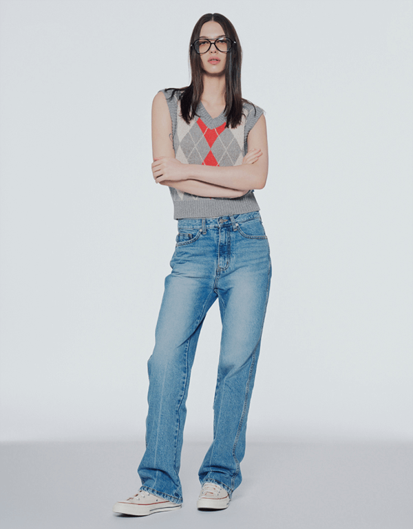 워크돌 해원 니트조끼