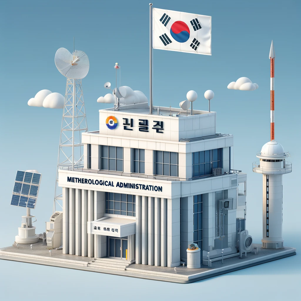 한국 기상청 그림