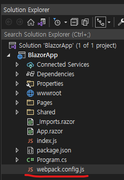 webpack.config.js 파일 추가