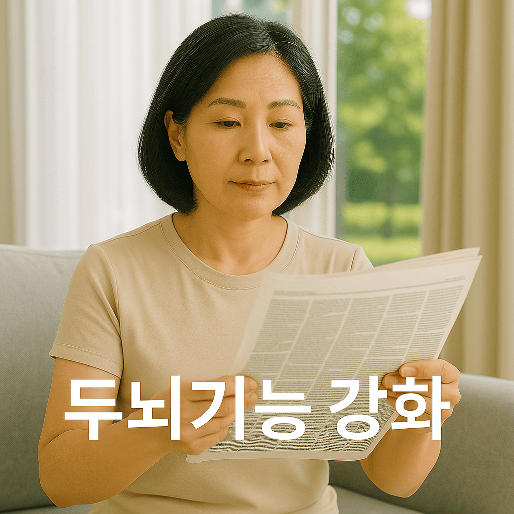 뇌 기능 향상 및 기억력 보호