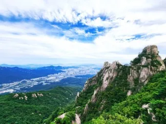 도봉산 등산코스 지도 둘레길 다락능선 코스_6