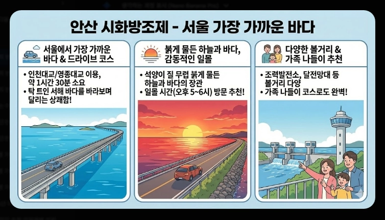 서울 근교 당일치기 드라이브 코스 BEST 5 (2026 최신)