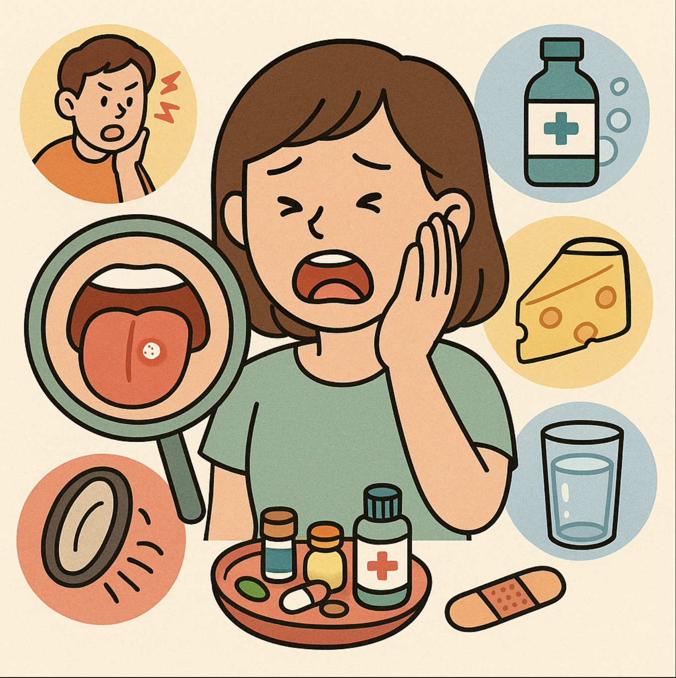 혀 구내염 빨리 낫는법과 입병 원인 총정리