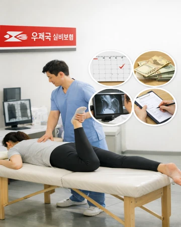 우체국 실비보험 도수치료 보장 범위와 실제 비용 기준 설명5