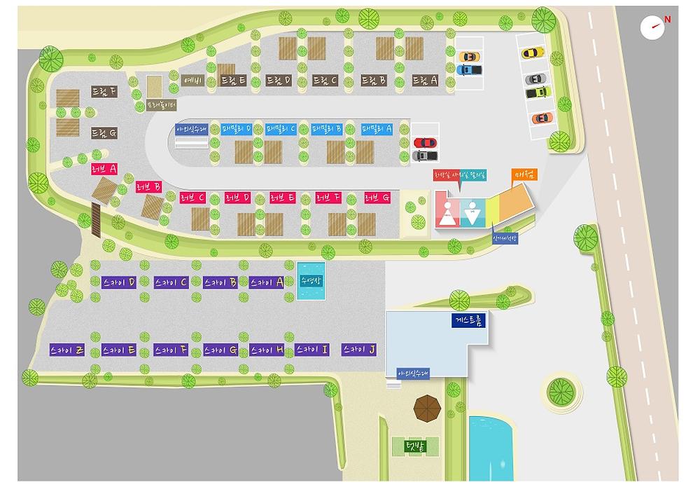 칠곡군 꿈애 오토캠핑장 소개