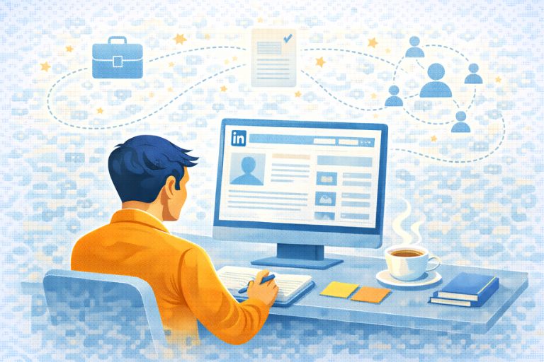 링크드인을 활용한 전문직 셀프 브랜딩 관련 이미지