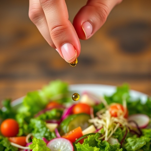 눈 건강에 좋은 녹황색채소에 들기름