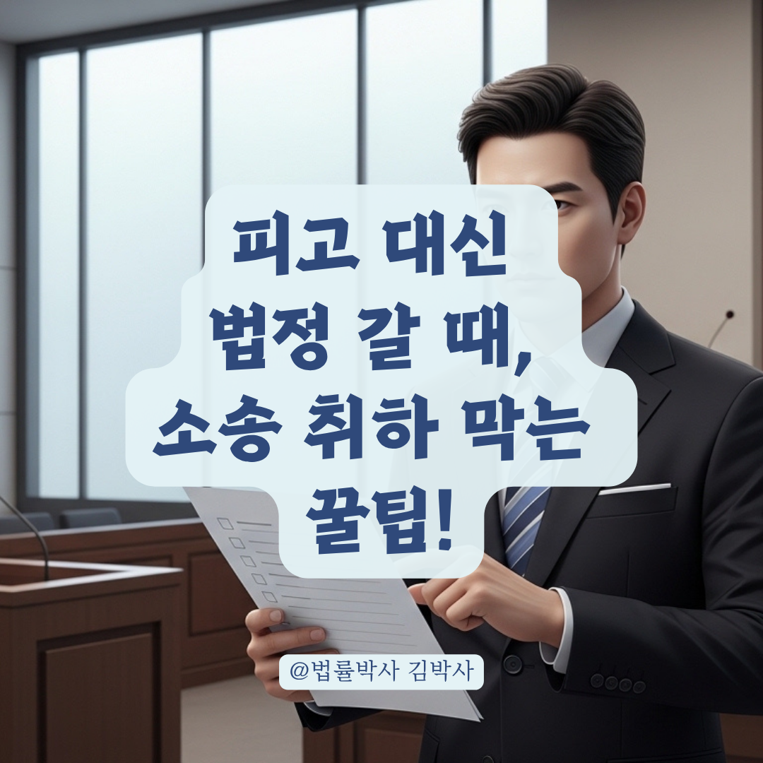 피고 대신 보조참가인만 법정에 갈 때, 소송 취하 간주 막는 체크리스트!