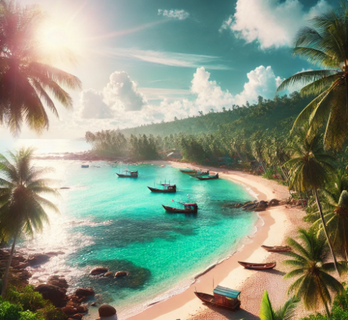 동남아 해변 사진