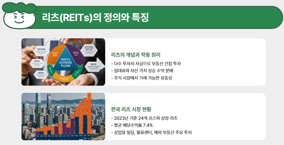 리츠란? 장점과 단점