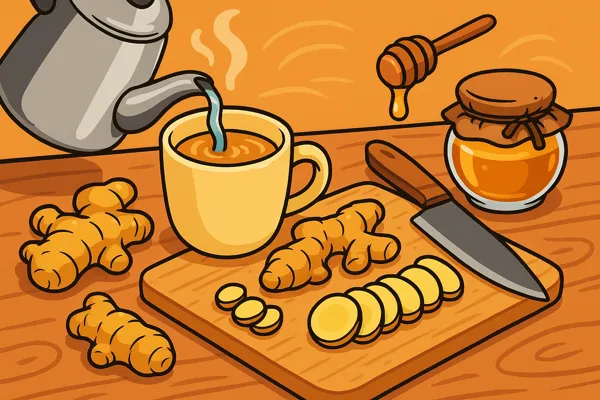 생강차 만들기17