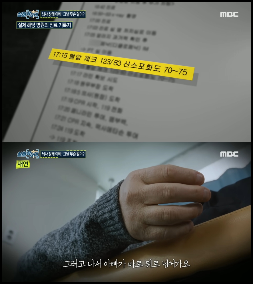 실화탐사대 여수 정형외과