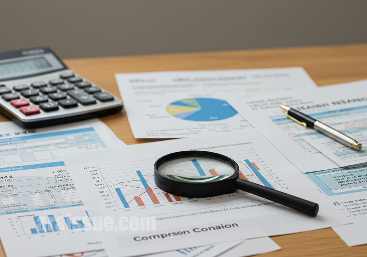 보험료와 자기부담금 비교 이미지