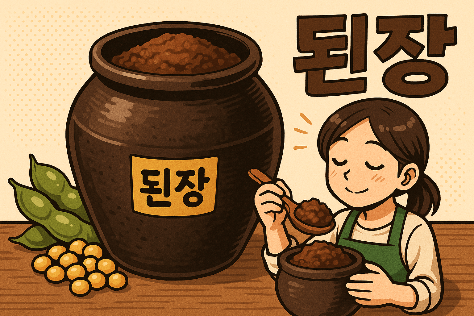 발효의 깊이를 담은 된장