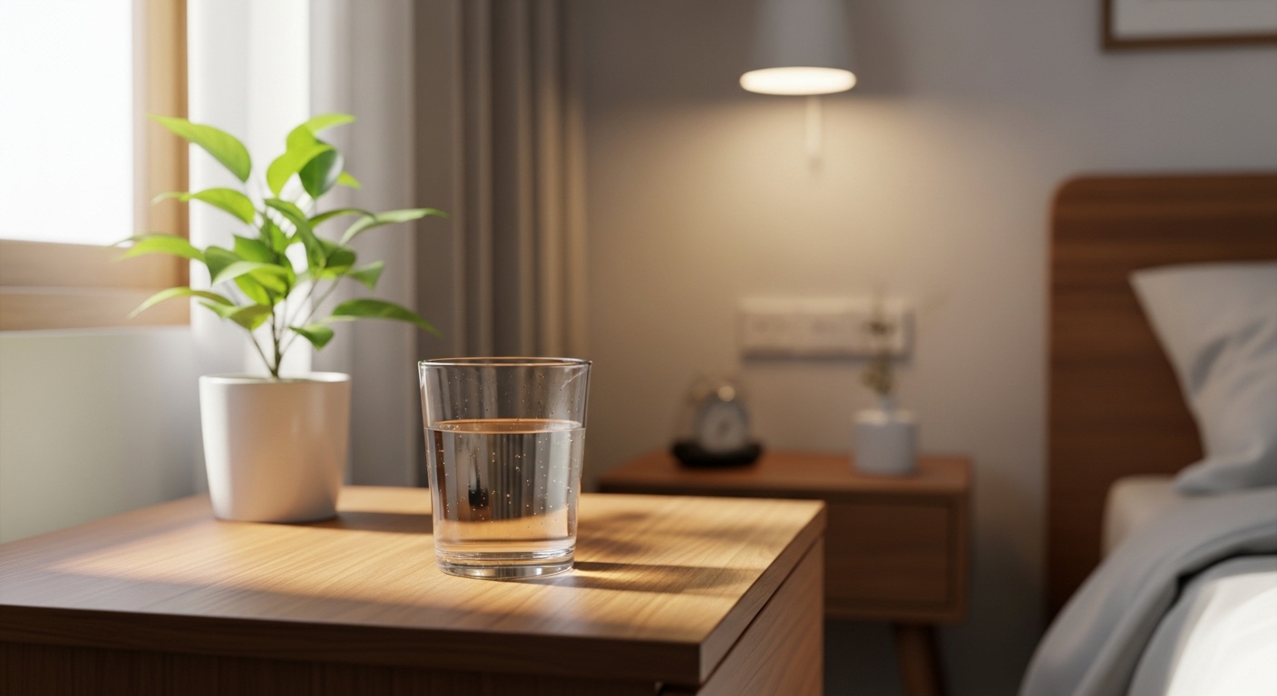 아침에 혈당을 부드럽게 다독이는 물 마시는 루틴