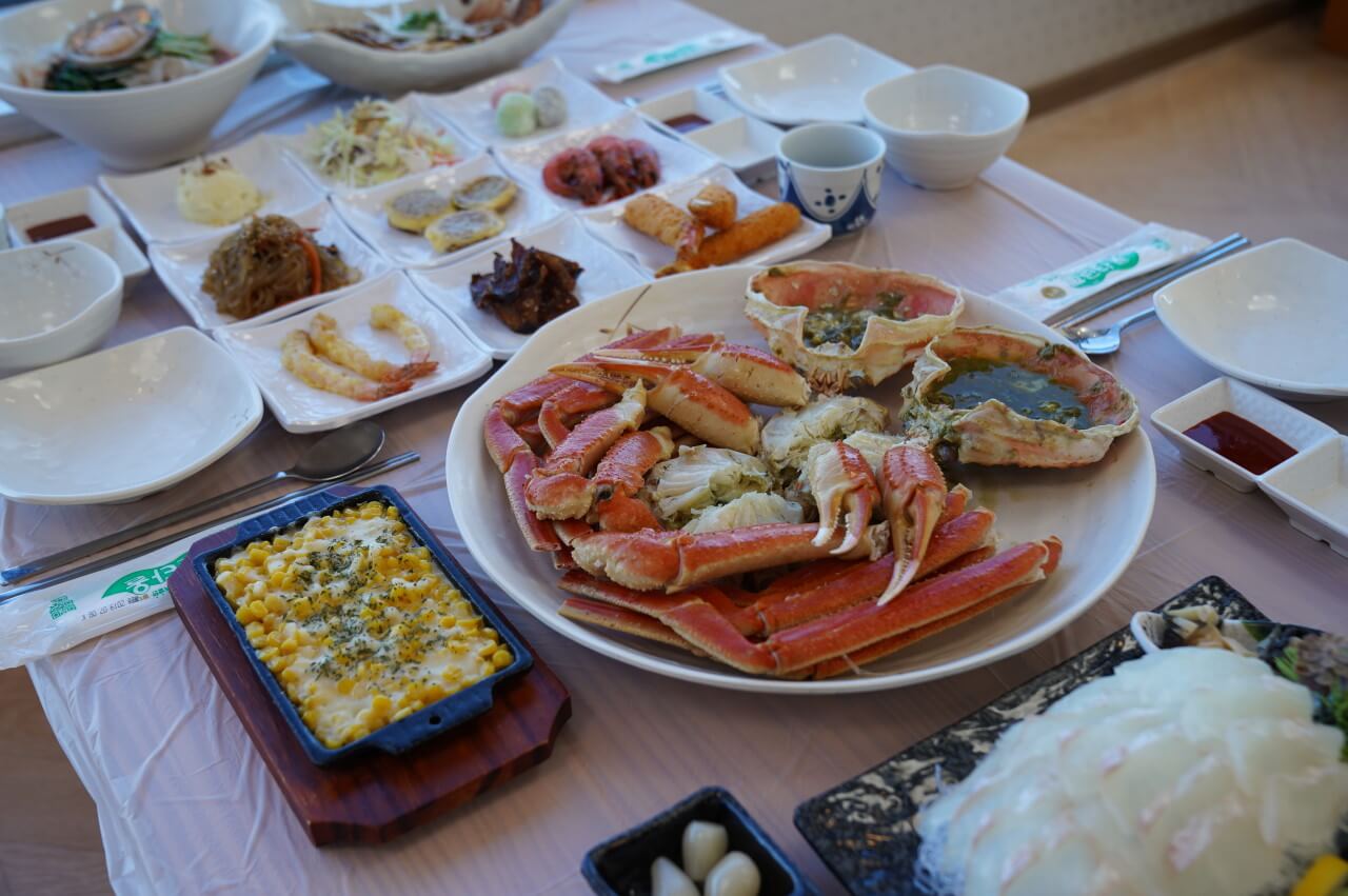 생방송오늘저녁 속초 대게 한 상 맛집 정보! 김대호의 주말N