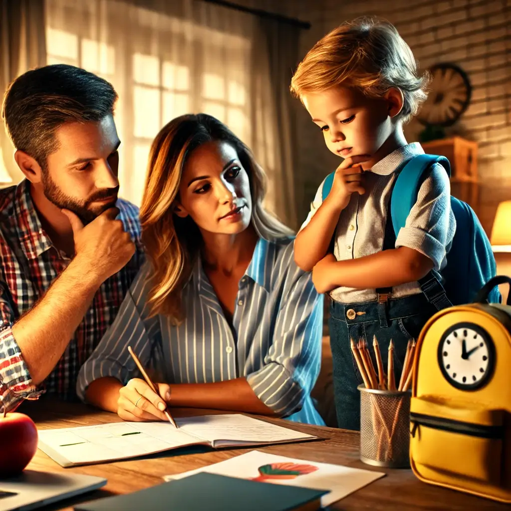 아이의 입학 시점을 고민하는 학부모