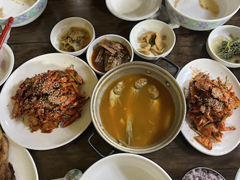 목포 병어회무침 준치회무침