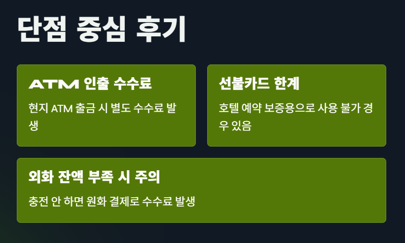 토스 트래블카드 실제 후기 총정리