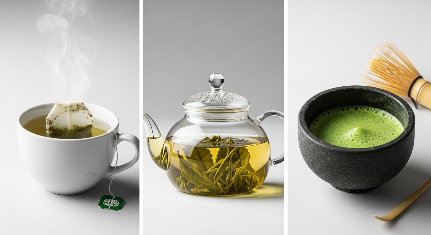 현미녹차티백말차