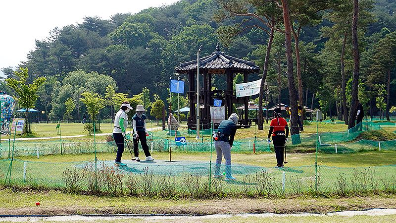 양구 한반도섬 파크골프장