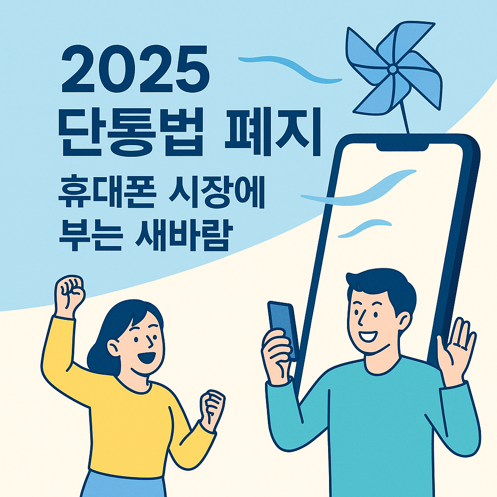 2025년 단통법 폐지 사진