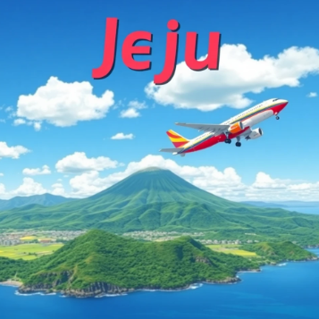 제주도항공권그림