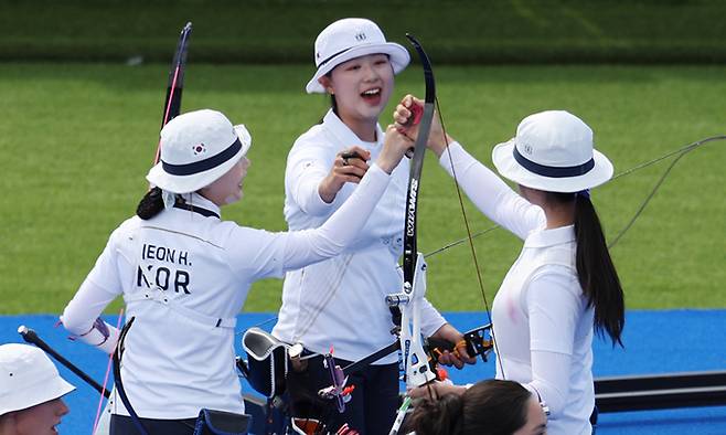 여자양궁 10연패 출처 7월 29일 세계일보 남정훈 기자