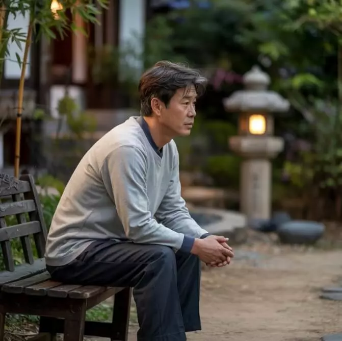 남성 갱년기로 우울한 남성