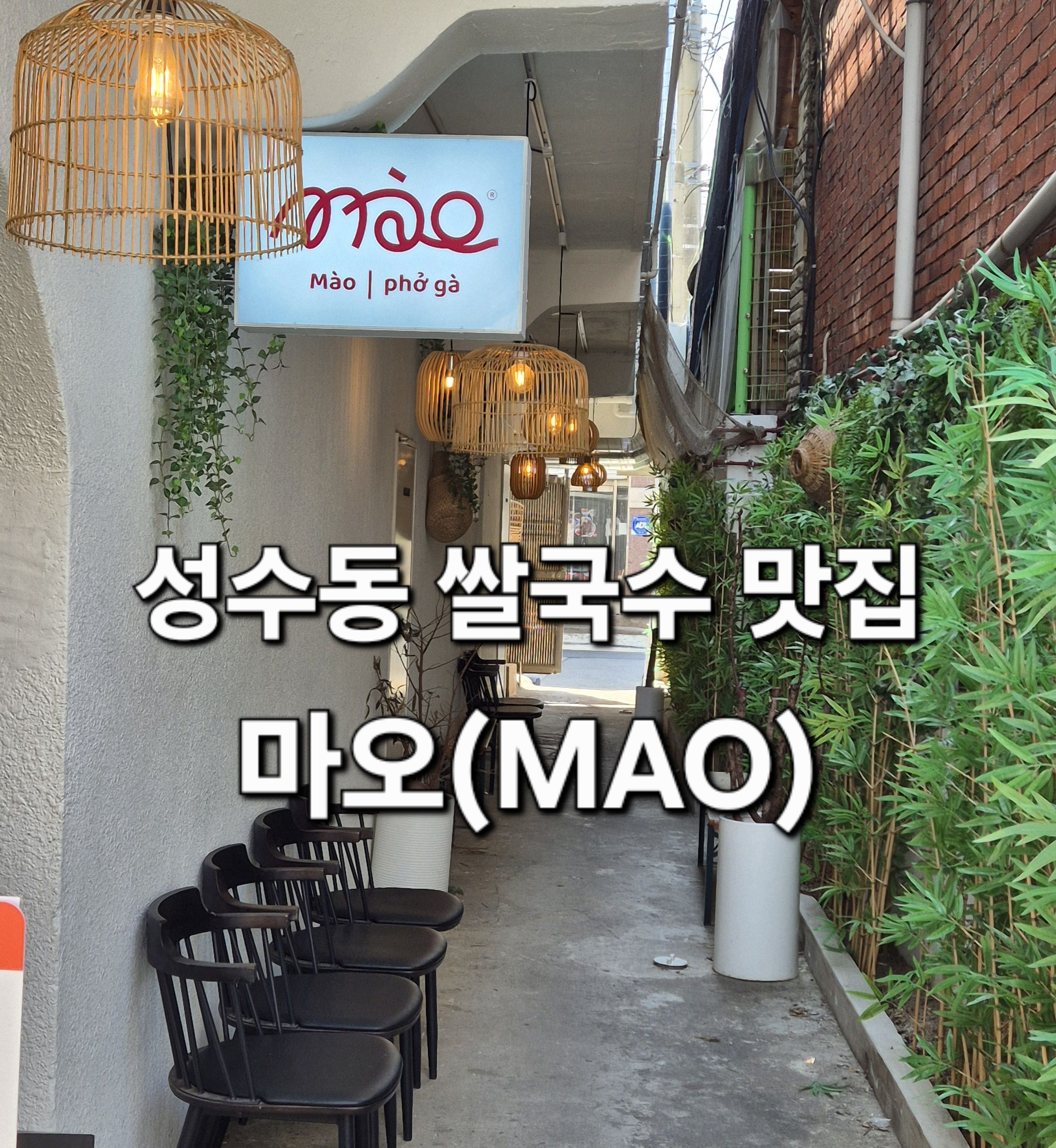 성수동 마오