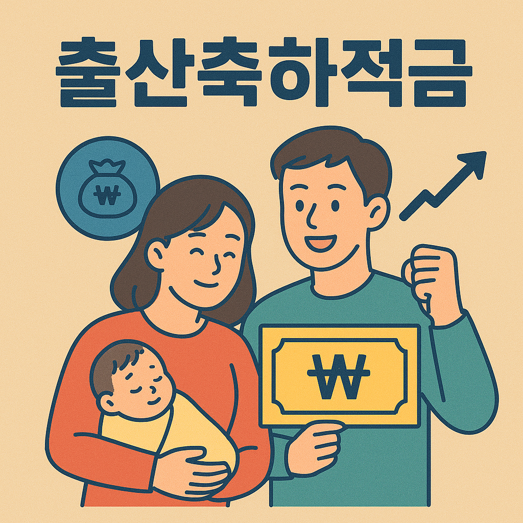 2025년 출산축하적금 조건 및 은행상품비교