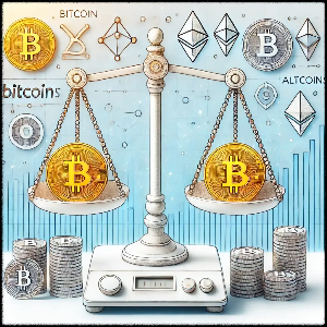 비트코인과 알트코인의 가치를 저울질한다