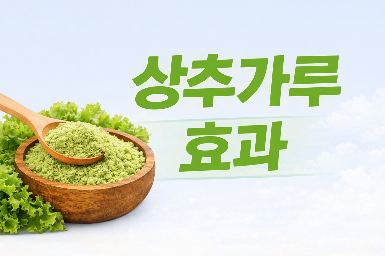 상추가루 효능