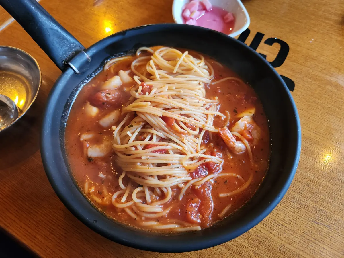 은평뉴타운-맛집-구파발-파스타-매콤한-새우토마토파스타