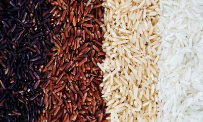 흑미와 오분도미와 백미