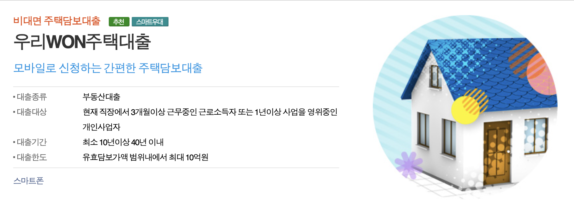 아파트담보대출 최저 금리로 내집 마련 하기 BEST 5