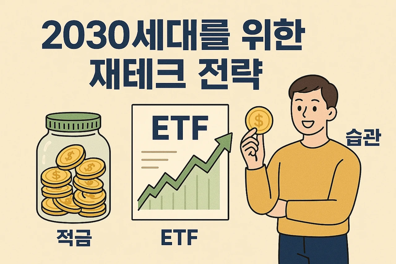 2030세대를 위한 재테크 전략 (적금, ETF, 습관)