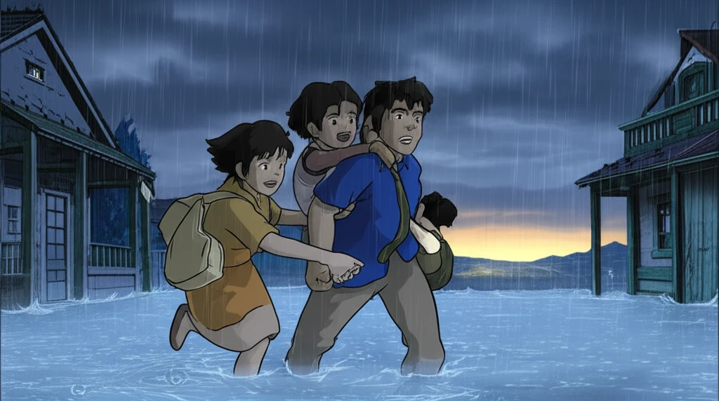 물난리 속에서 살아남기: 홍수 피해 ..