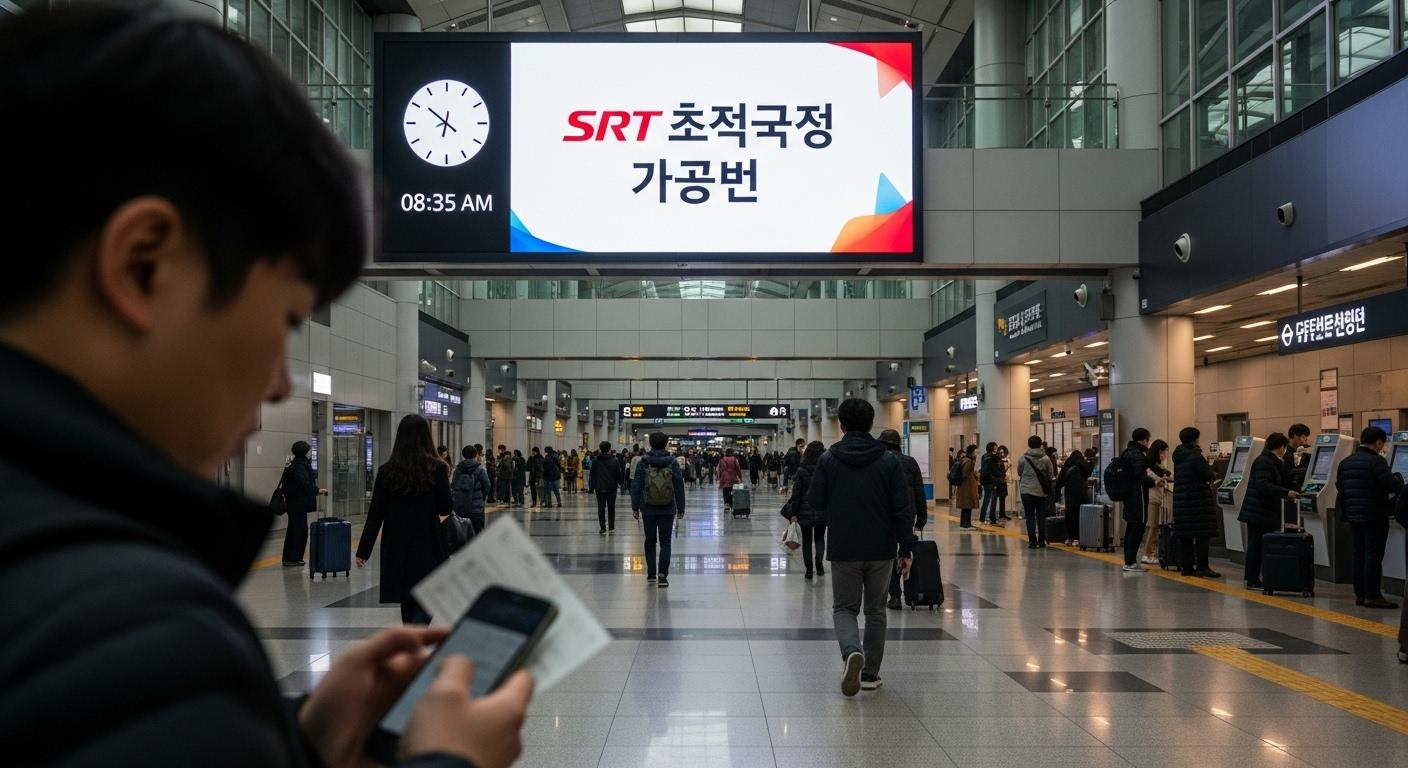 추석 srt 예매