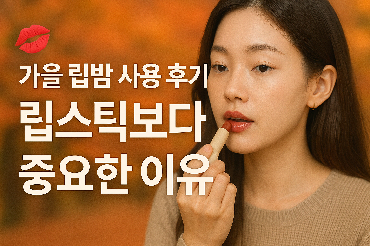가을 립밤
