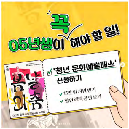 청년 문화예술 패스