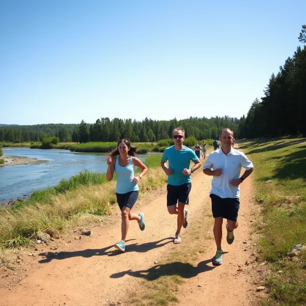 조깅하는 사람들 1