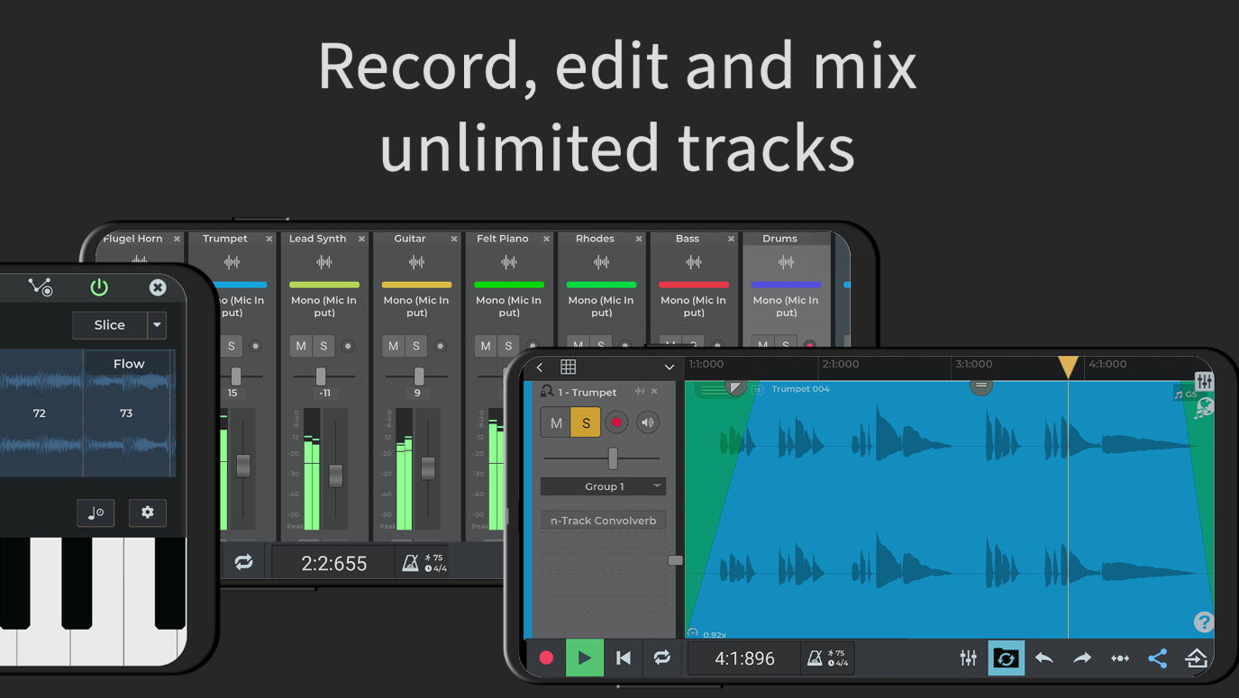 n-Track Studio DAW, 음악 제작 앱
