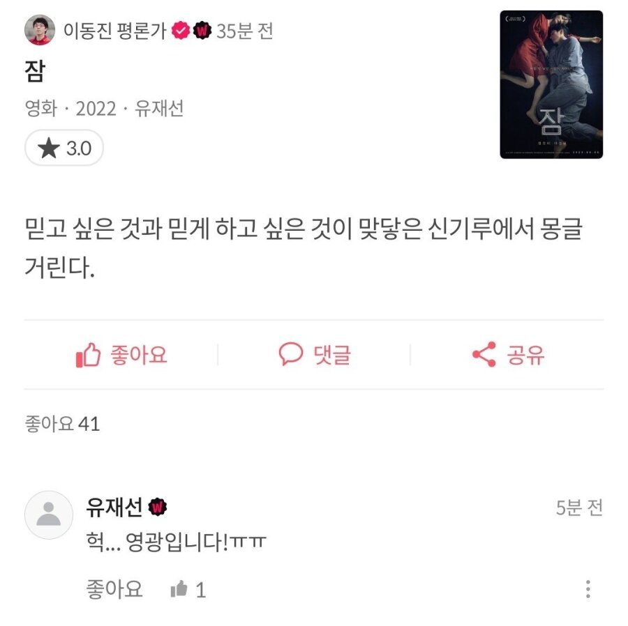 영화 잠