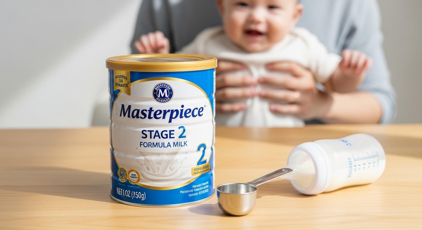 명작 분유 2단계