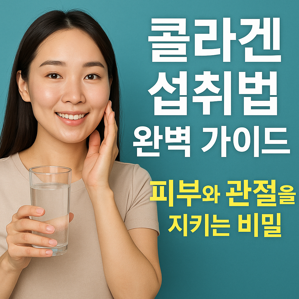 콜라겐 섭취법