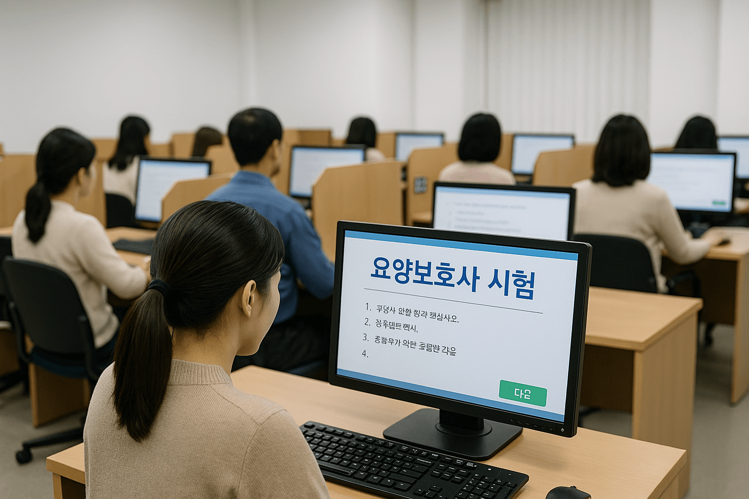 요양보호사 시험