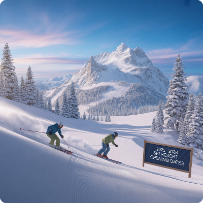 2025~2026 전국 스키장 개장일 이미지