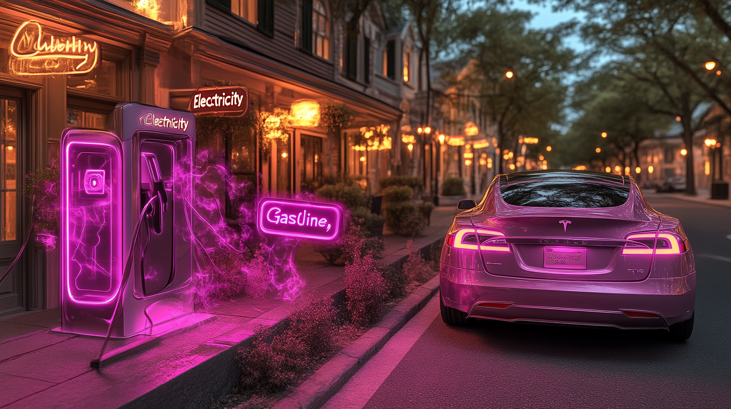 전기자동차 vs 하이브리드자동차 충전과 주유 차이